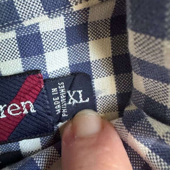 Ralph Lauren Big Shirt Long Sleeve Button Up Mens XL Classic‎ Fit Logo Pony Prep - Picture 5 of 7